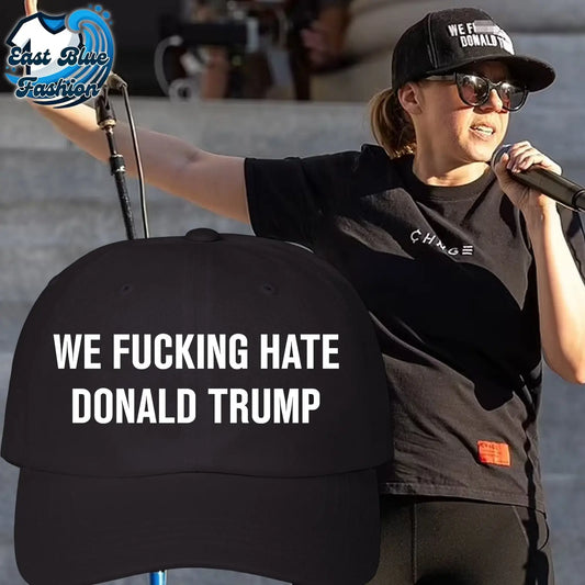 Hollywood Star Jodie Sweetin Emerges After Years With an Obscene ’We Fing Hate Donald Trump’ Hat