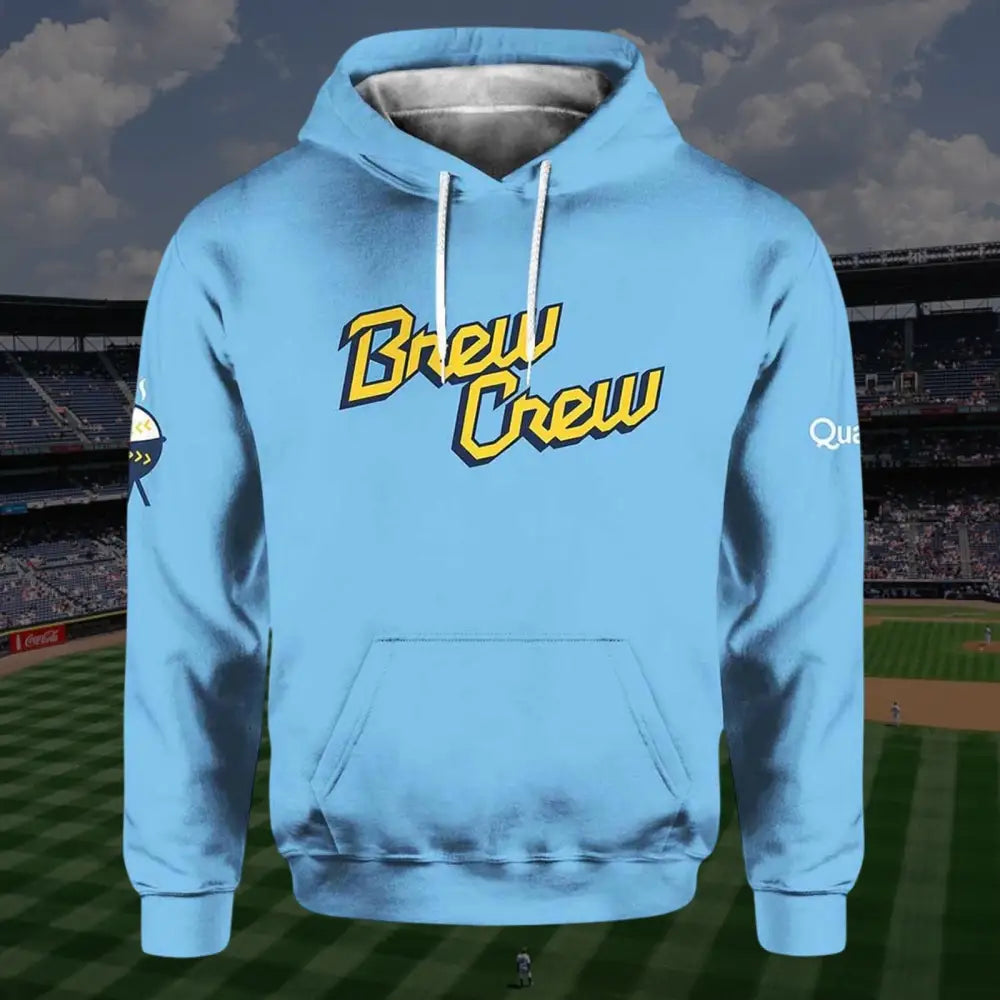 2025 Brewers Long Sleeve Lightweight Hoodie Giveaway
