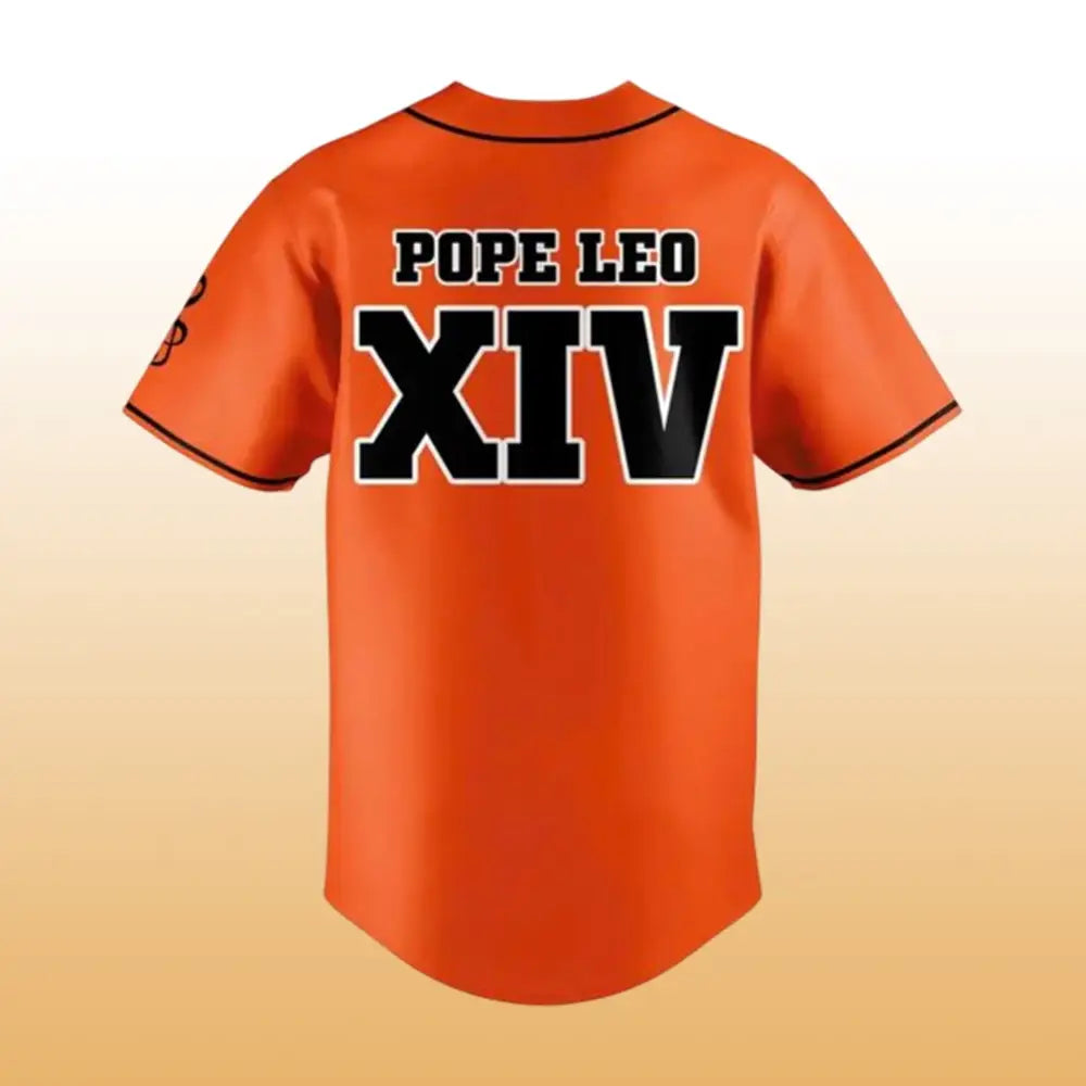 2025 LEO Catholic High School Pope Leo XIV Jersey1