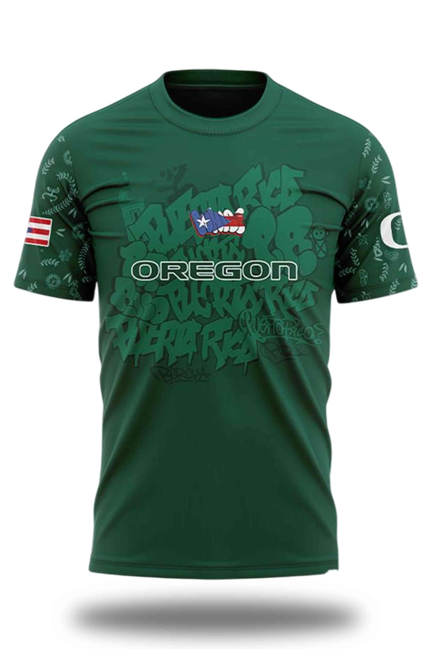 2025 Oregon Ducks Puerto Rican Heritage Shirt2