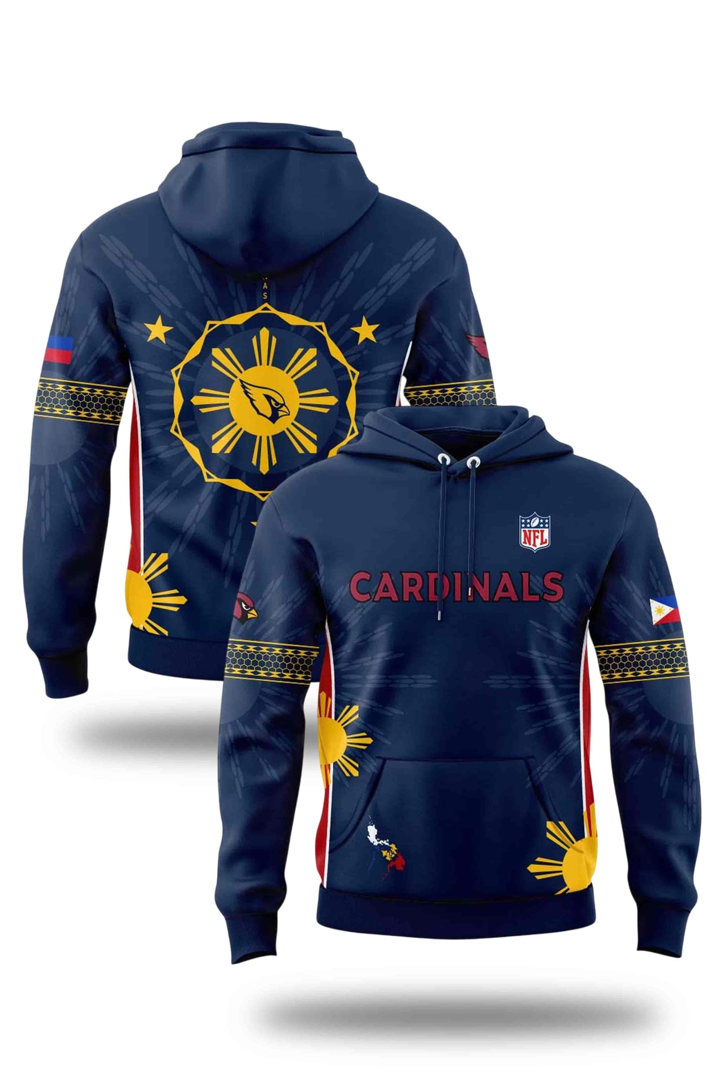 Arizona Cardinals Filipino Heritage 2025 Stay Strong Philippines Shirt1
