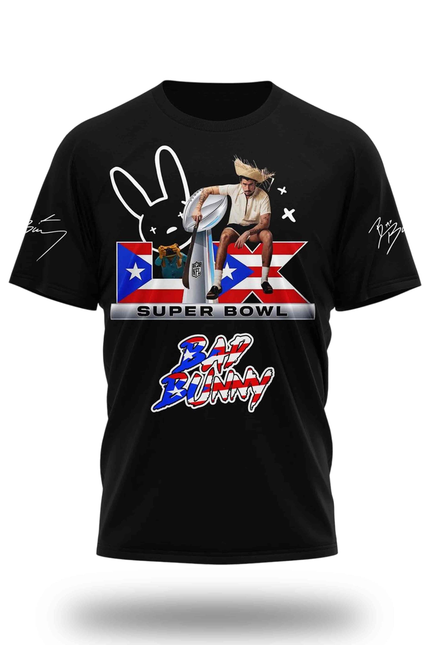 Bad Bunny The Best Half Time Super Bowl Shirt1