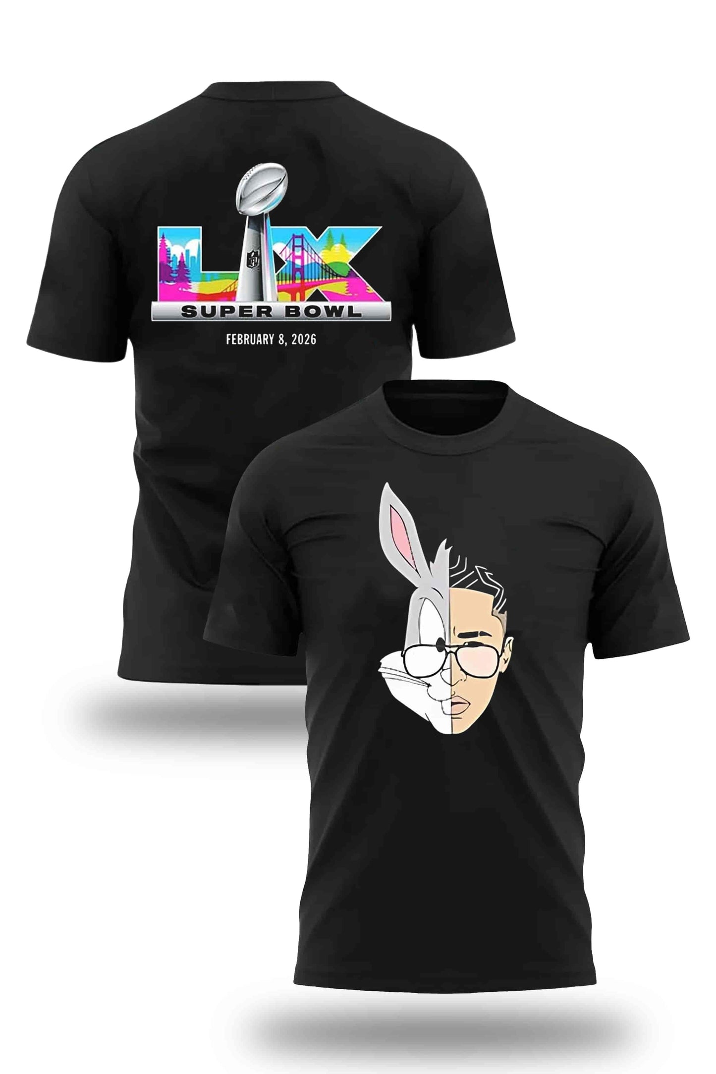 Bad Bunny x Super Bowl 2026 Logo Shirt