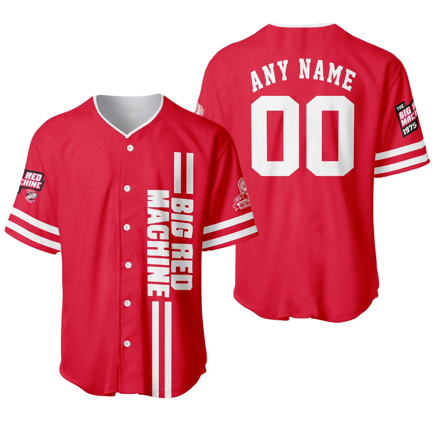 Big Red Machine 1975 50th Anniversary Jersey