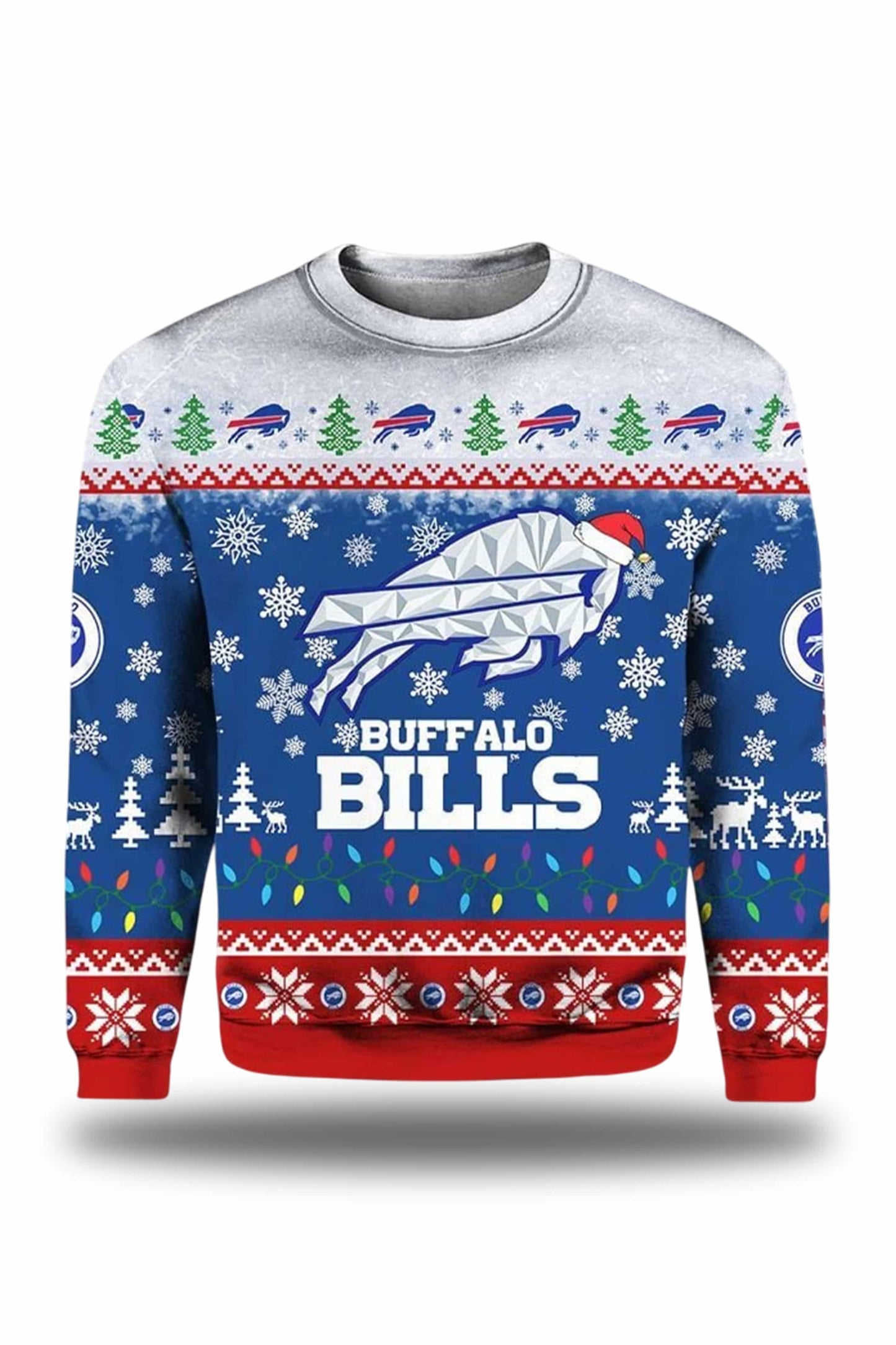 Bills Rivalries Cold 2025-2026 Ugly Christmas Sweater1