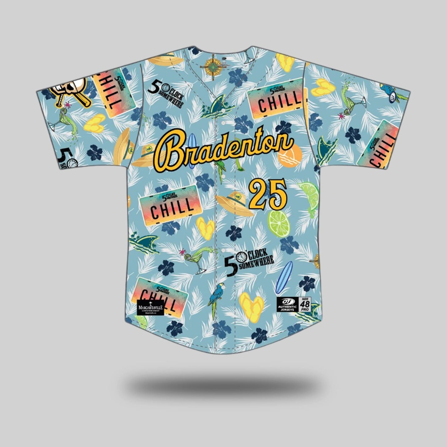 Birmingham Barons Margaritaville Jersey Giveaway 2025