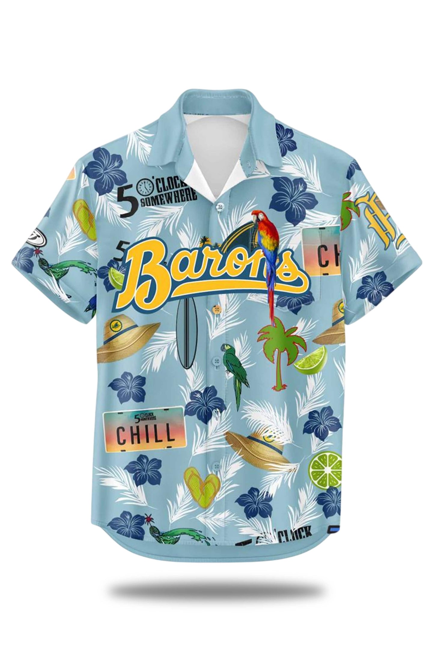 Birmingham Barons Margaritaville Night Hawaiian Shirt 20251