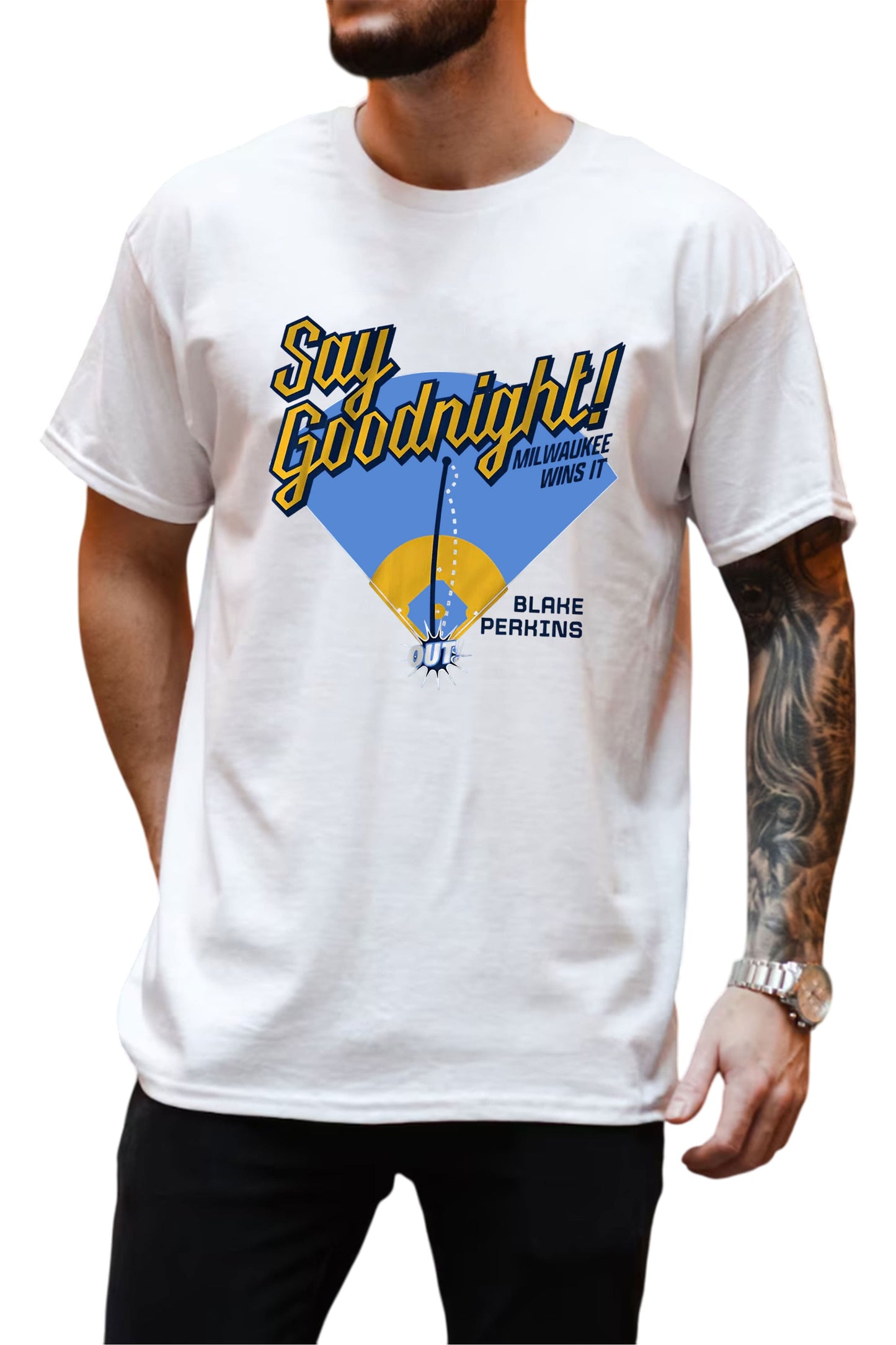 Blake Perkins Say Goodnight Walk-Off Shirt2