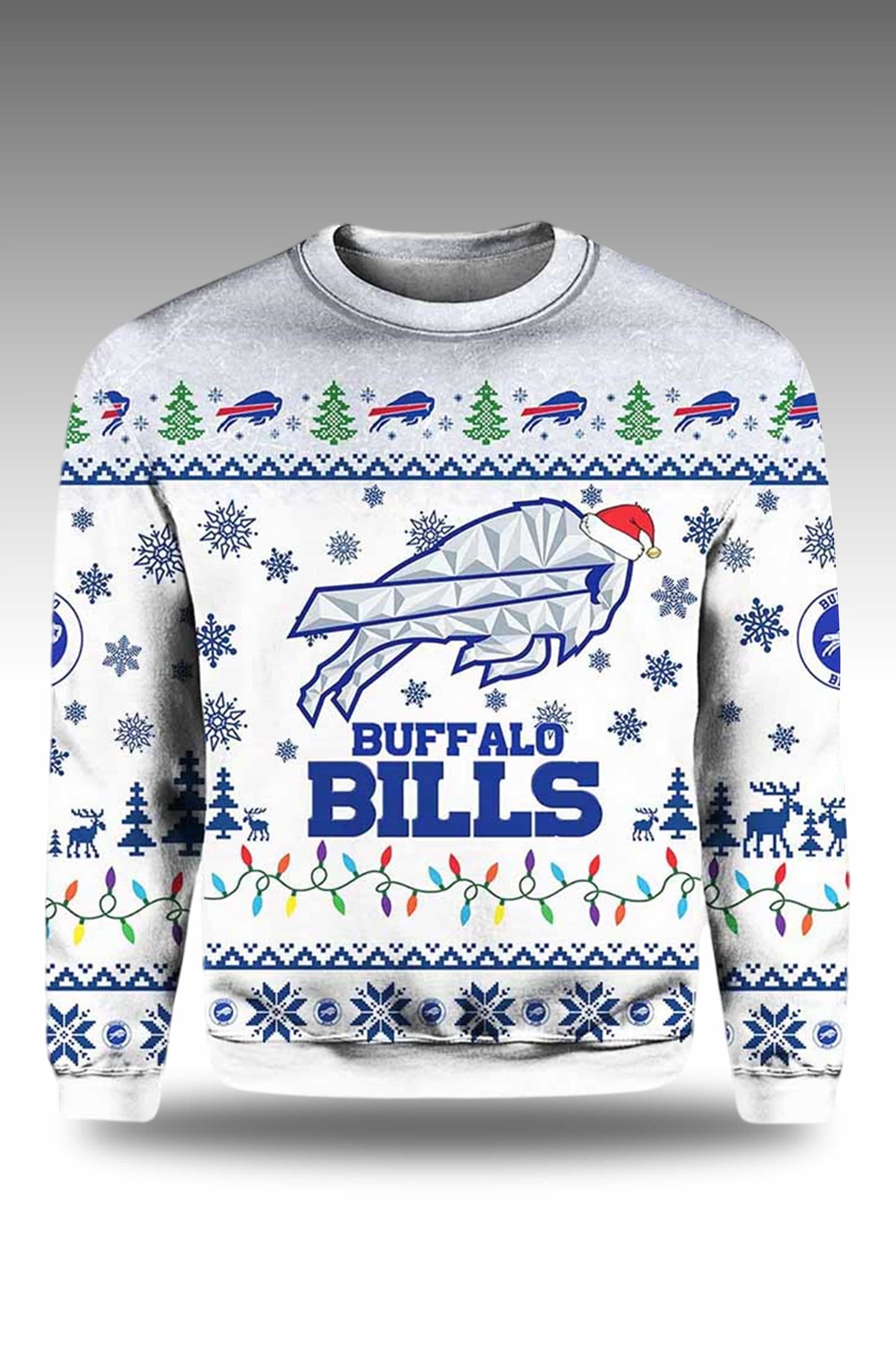 Buffalo Bills Rivalries Cold Front 2025 Ugly Christmas Sweater1