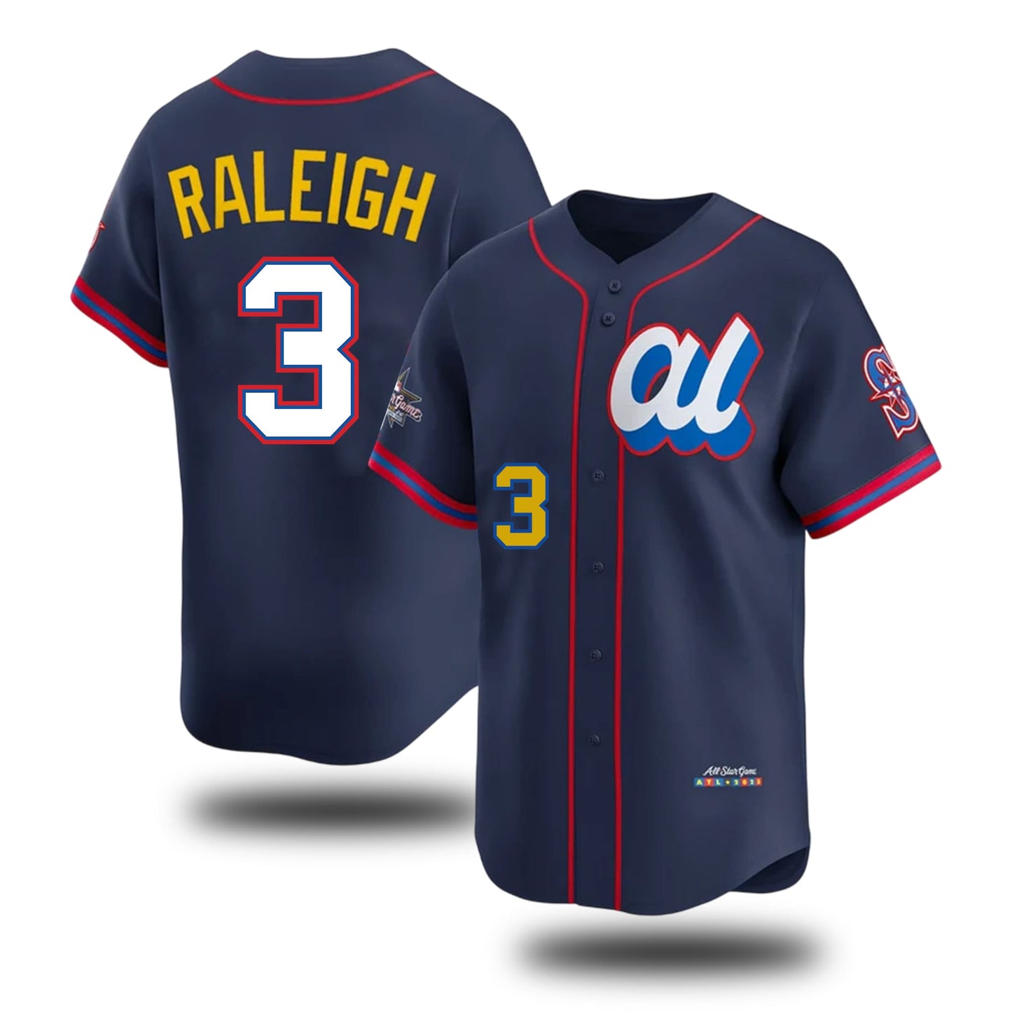 Cal Raleigh Seattle Mariners All Star Jersey 2025