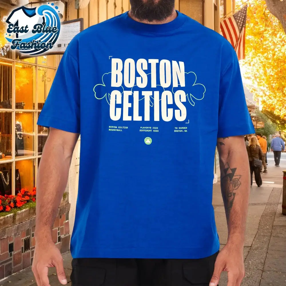 Calm Boston Celtics Basketball Playoff 2025 T-Shirt4