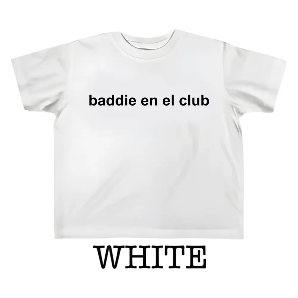 Charli Xcx Baddie En El Club Crop Top Shirt