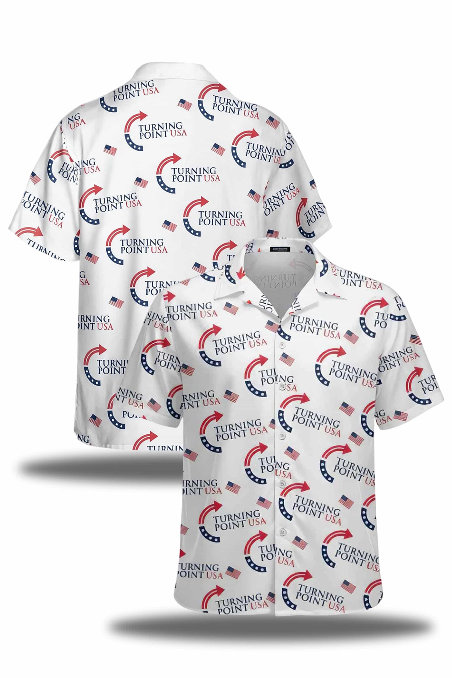 Charlie Kirk Turning Point USA Hawaiian Shirt