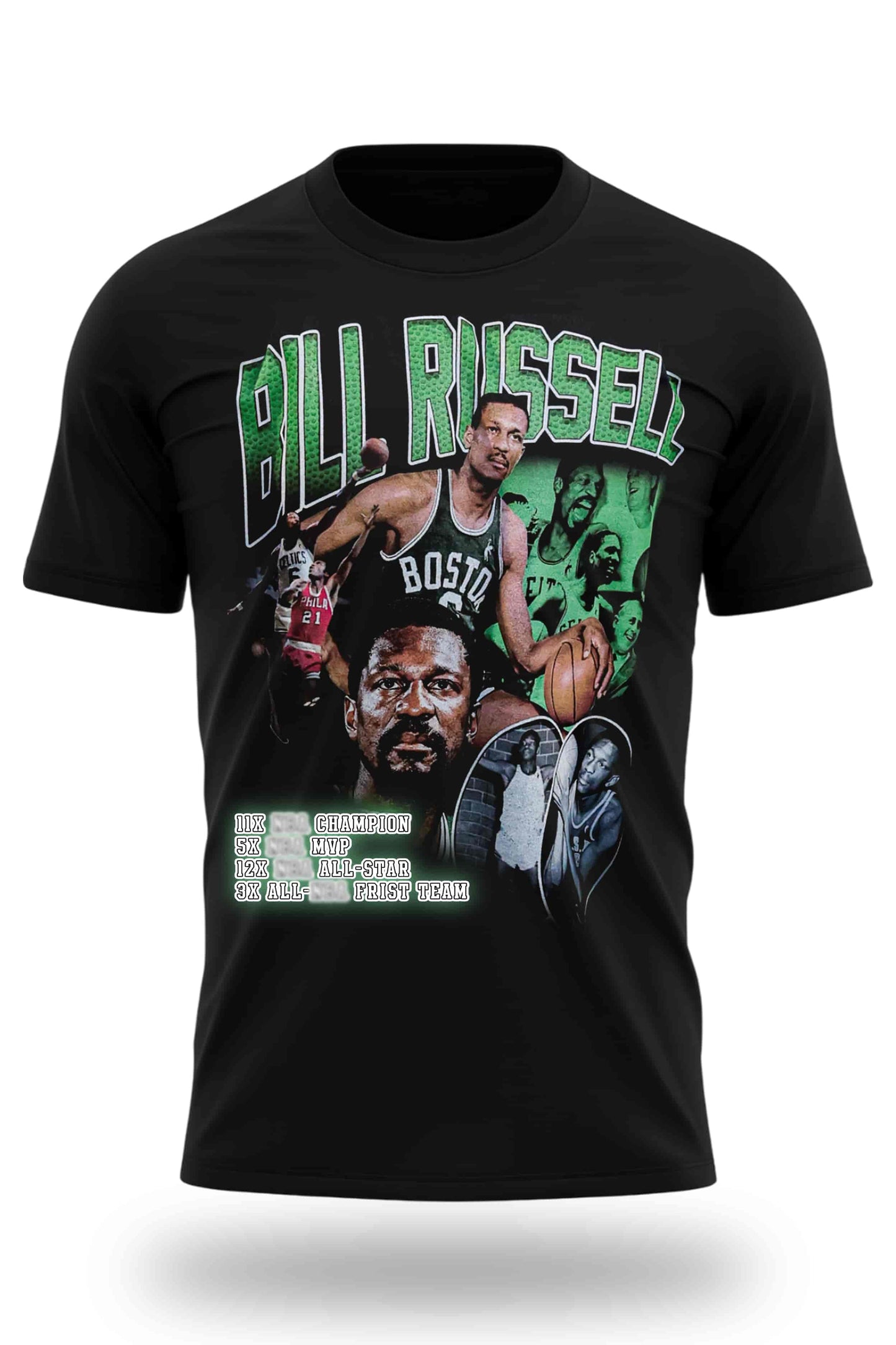 Patriots Christian Gonzalez Bill Russell Shirt1
