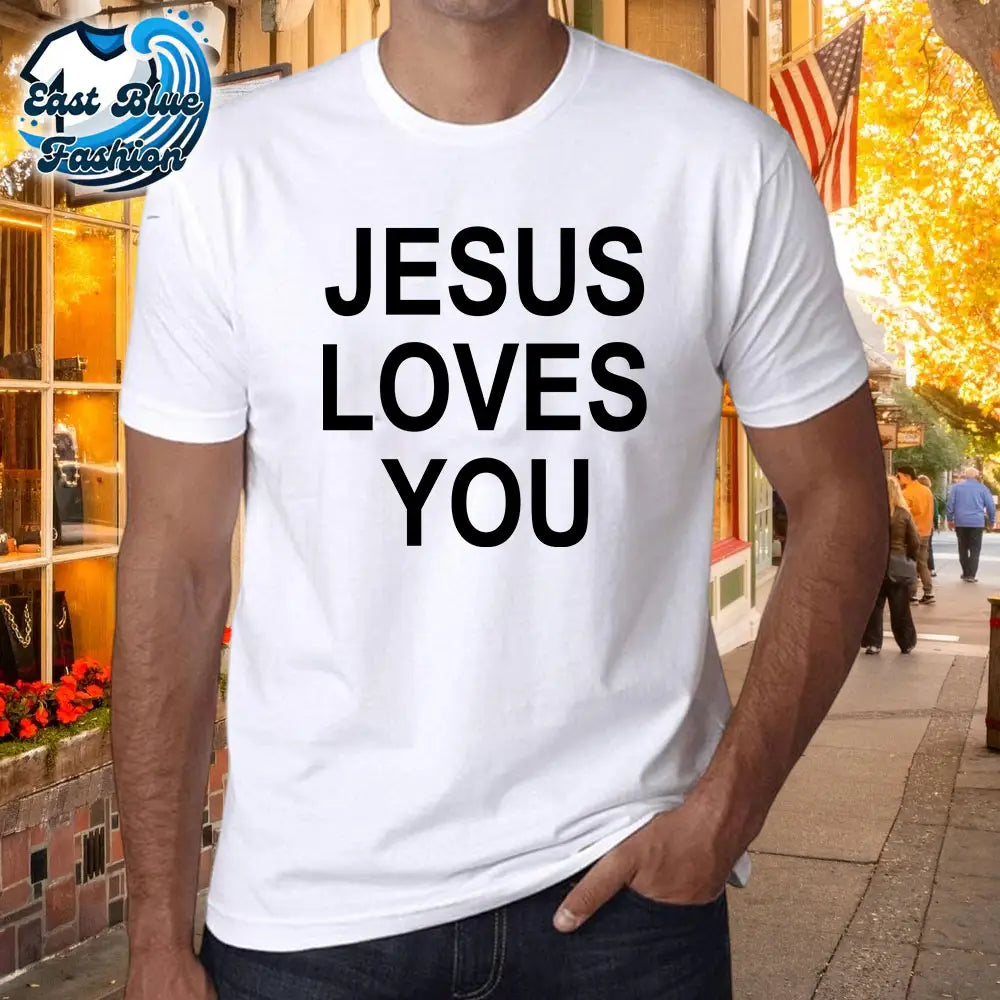 CJ Stroud Jesus Loves You T-Shirt2