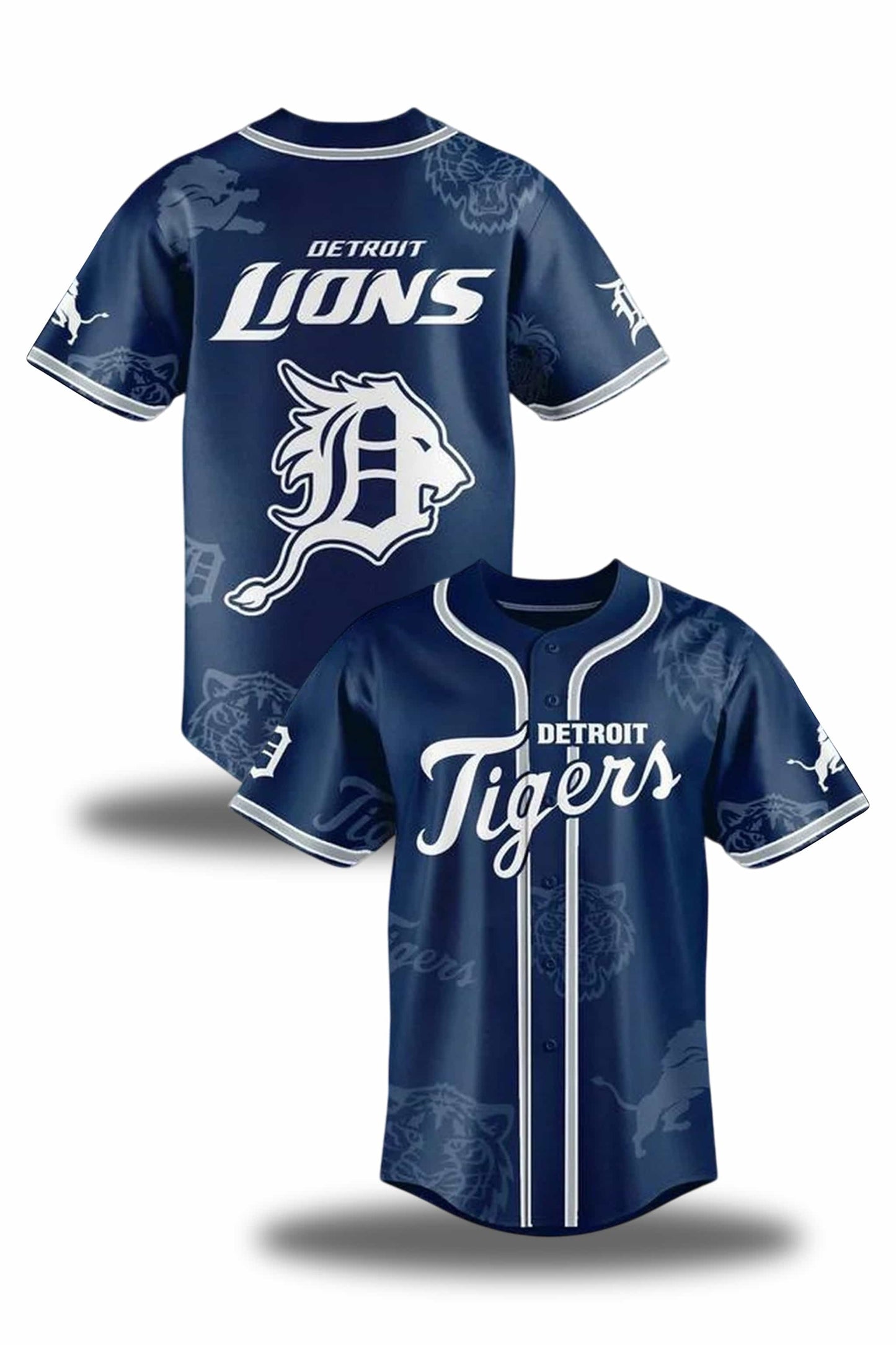 Detroit Tigers x Detroit Lions Jersey 2025