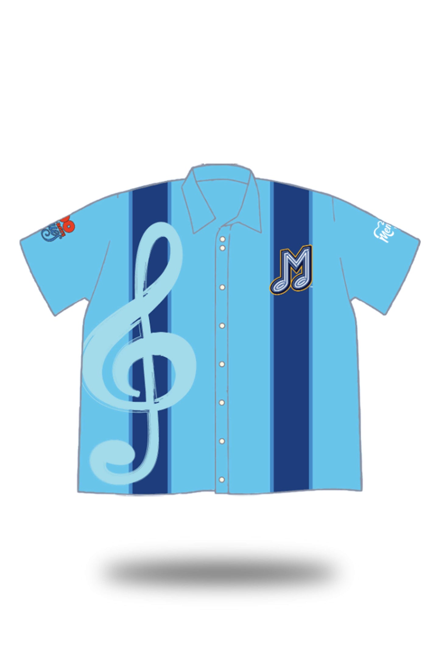Durham Bulls Memphis Blues Night 2025 Hawaiian Shirt Giveaway2