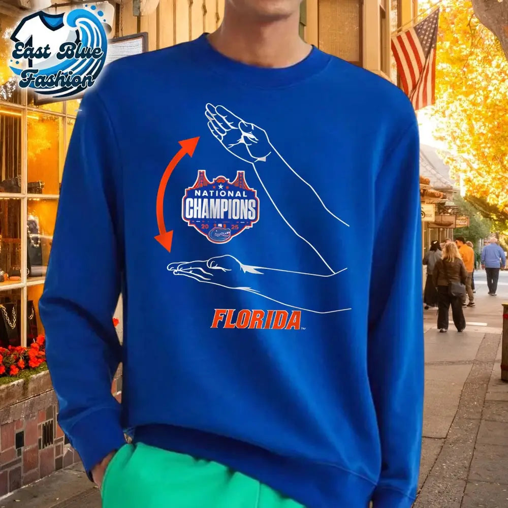 Florida Basketball National Champions Gator Chomp T-Shirt