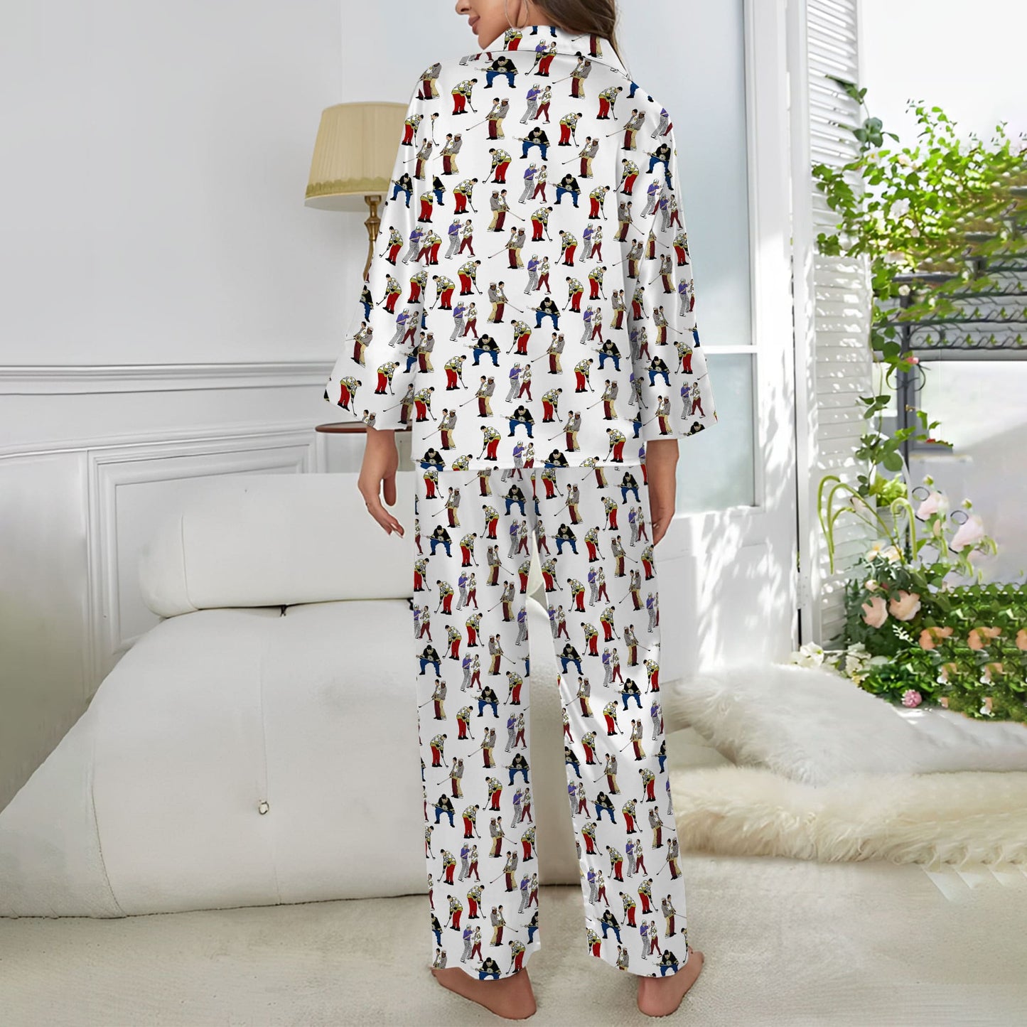 Happy Gilmore Pajamas Set Women4