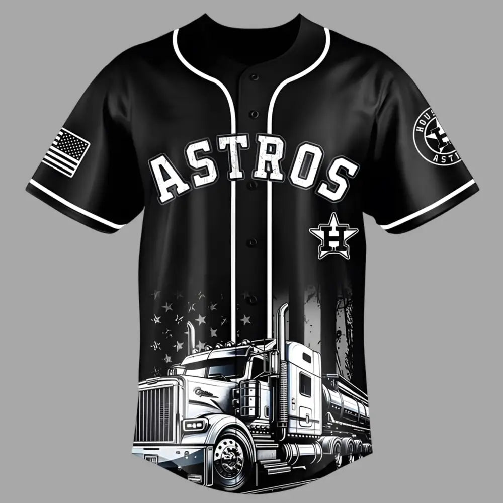 Houston Astros Truck Driver Appreciation 2025 Special Jersey1