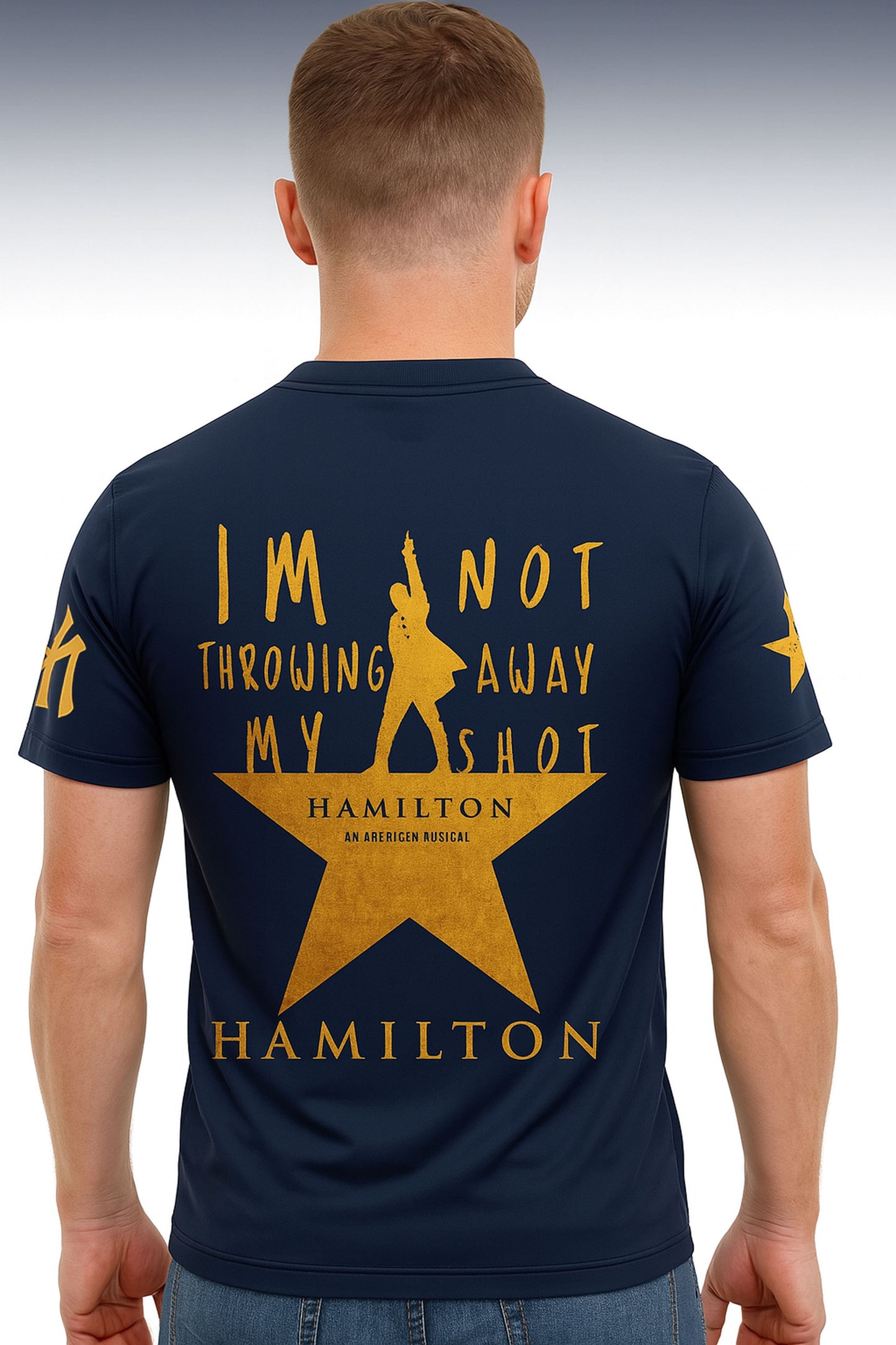 I’m Not Throwing Away My Shot 2025 Hamilton Night x Yankees Shirt1