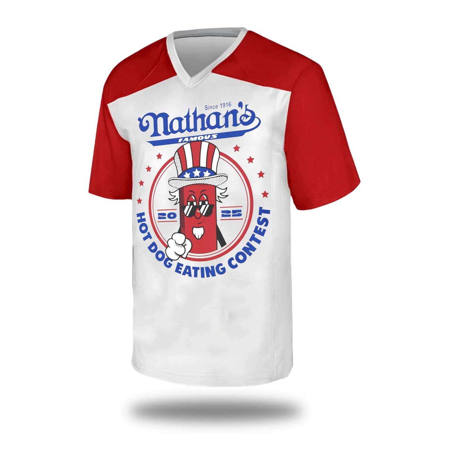Joey Chestnut 17th Nathan Famous Hot Dog Jersey 20251