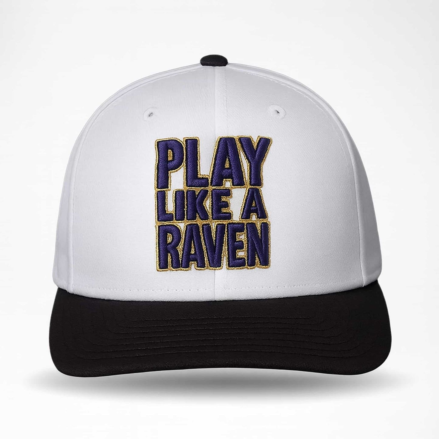 John Harbaugh Play Like A Raven Cap