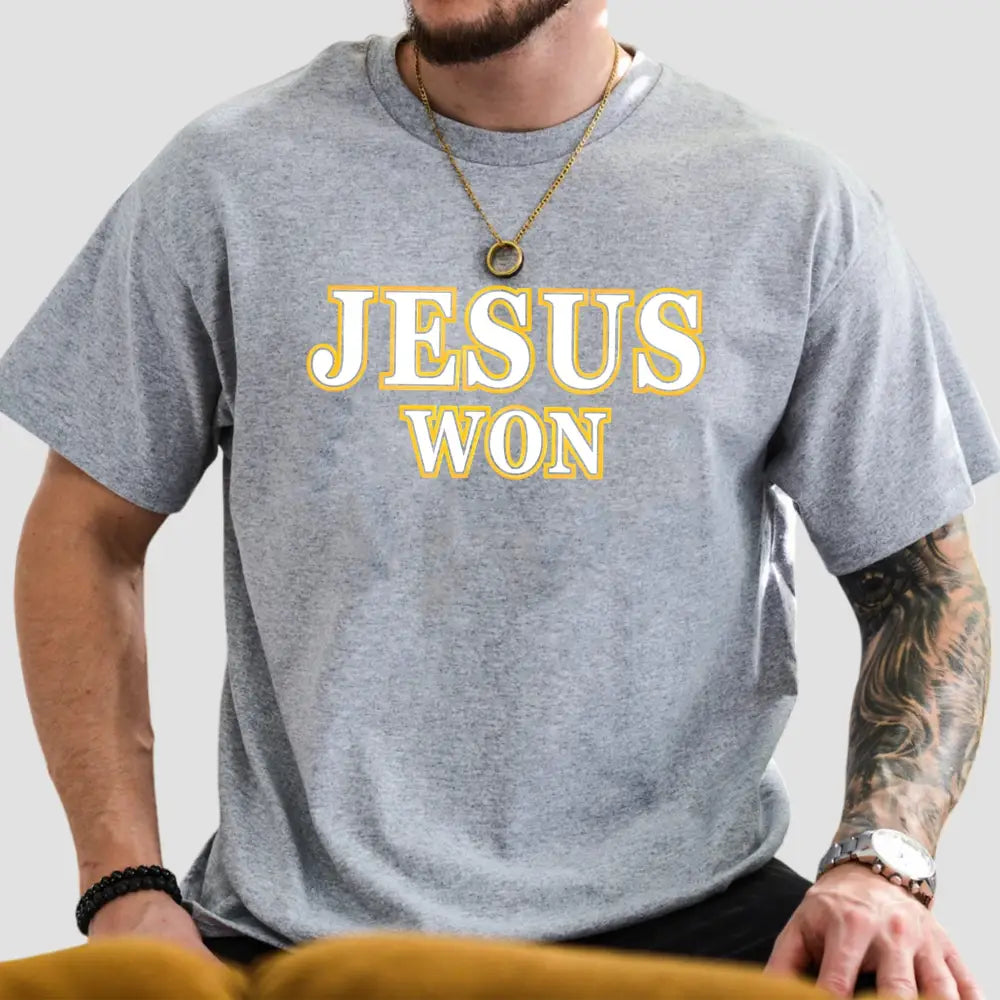 Josh Pearson Jesus Won Shirt2