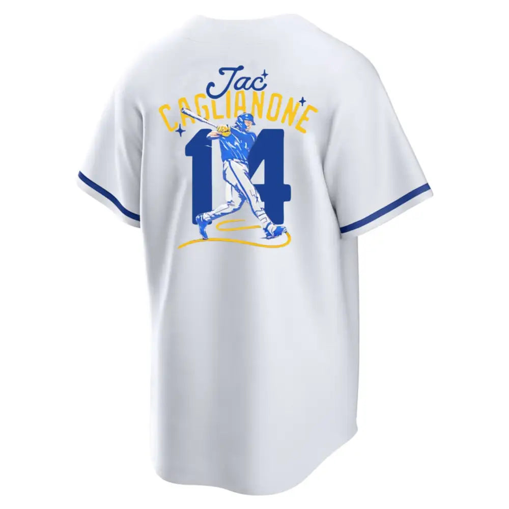 KC Royals Jac Caglianone 14 Jersey 20252