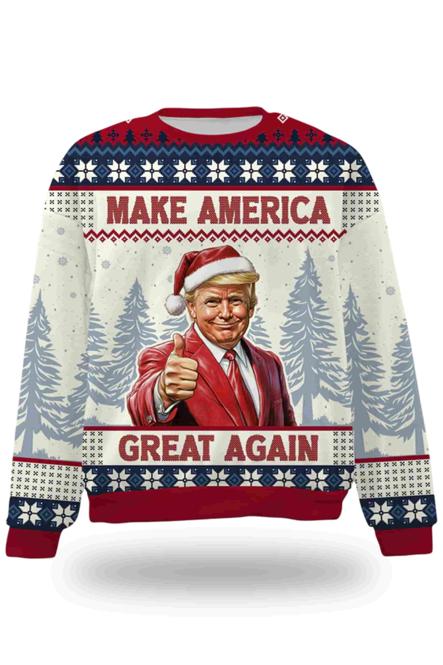 Make America Great Again Trump 2025 Ugly Christmas Sweater1