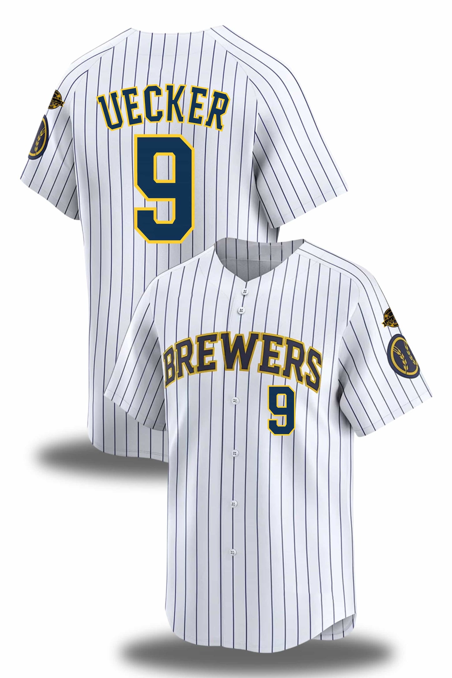 Milwaukee Brewers Honoring Mr. Baseball Bob Uecker Jersey 2025