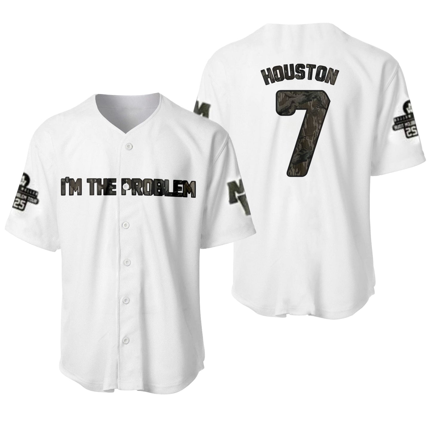 Morgan Wallen I'm the Problem Tour Baseball Jersey