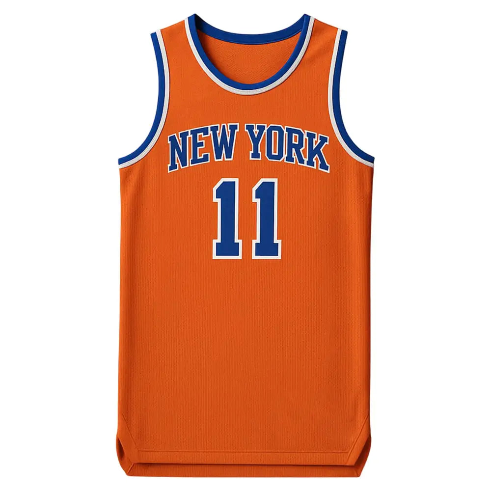 New York Knicks 2025 Playoffs Brunson 11 Basketball Jersey
