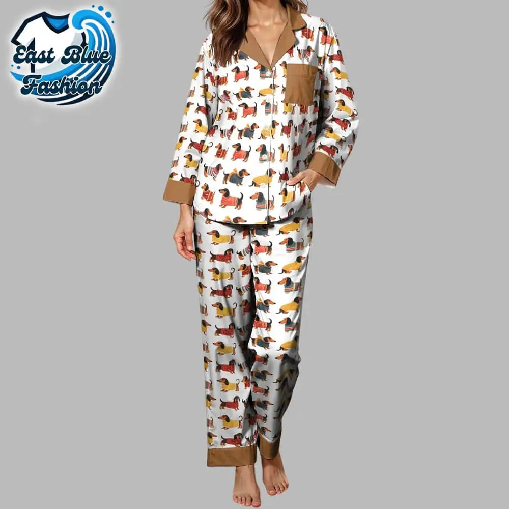 Pajabear Dachshund Cozy Pajamas Set