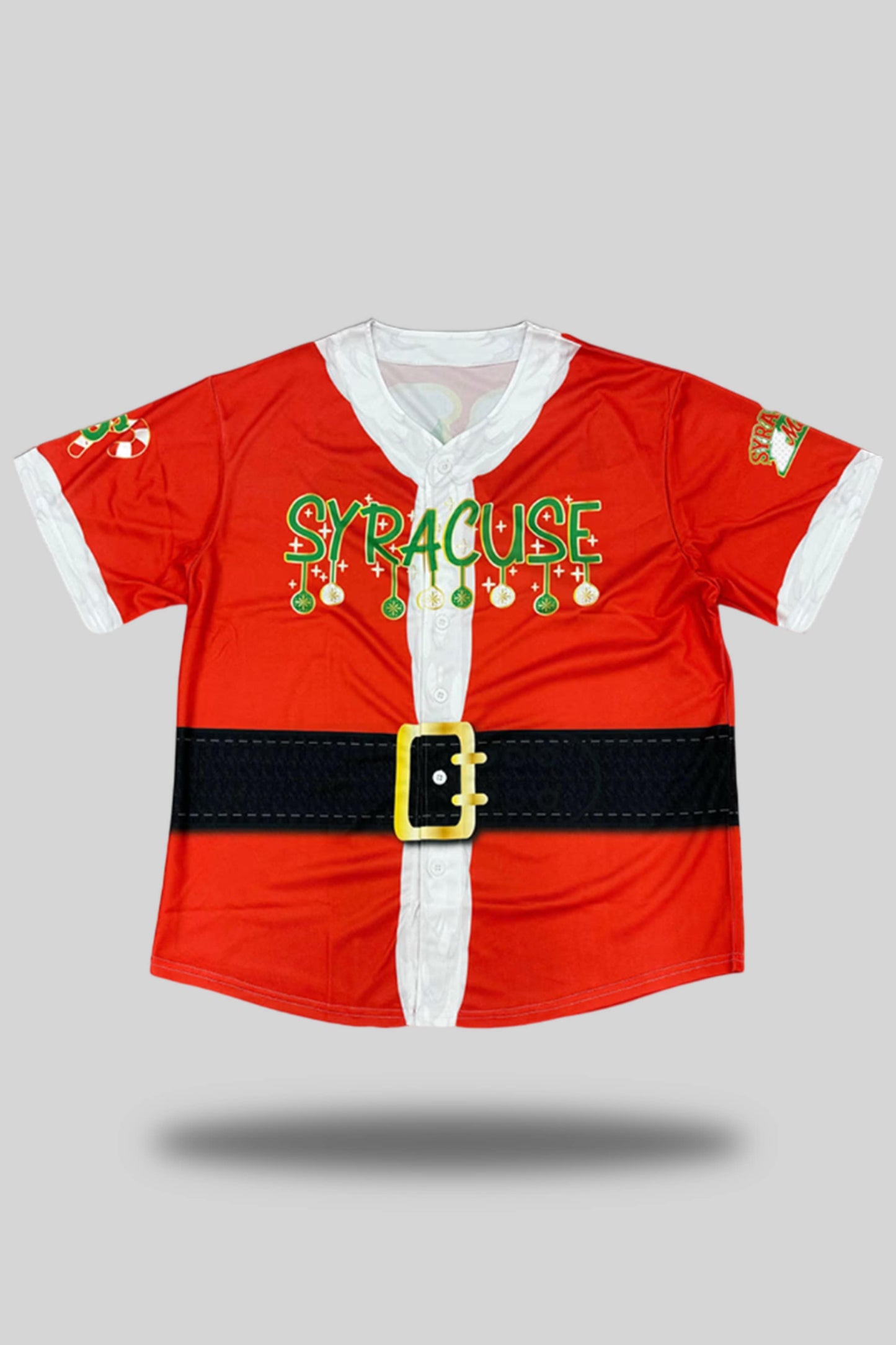 Syracuse Mets Christmas in July 2025 Jersey Giveaway1