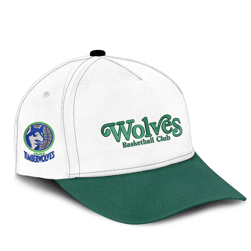 Timberwolves Wolves Basketball Club Hat