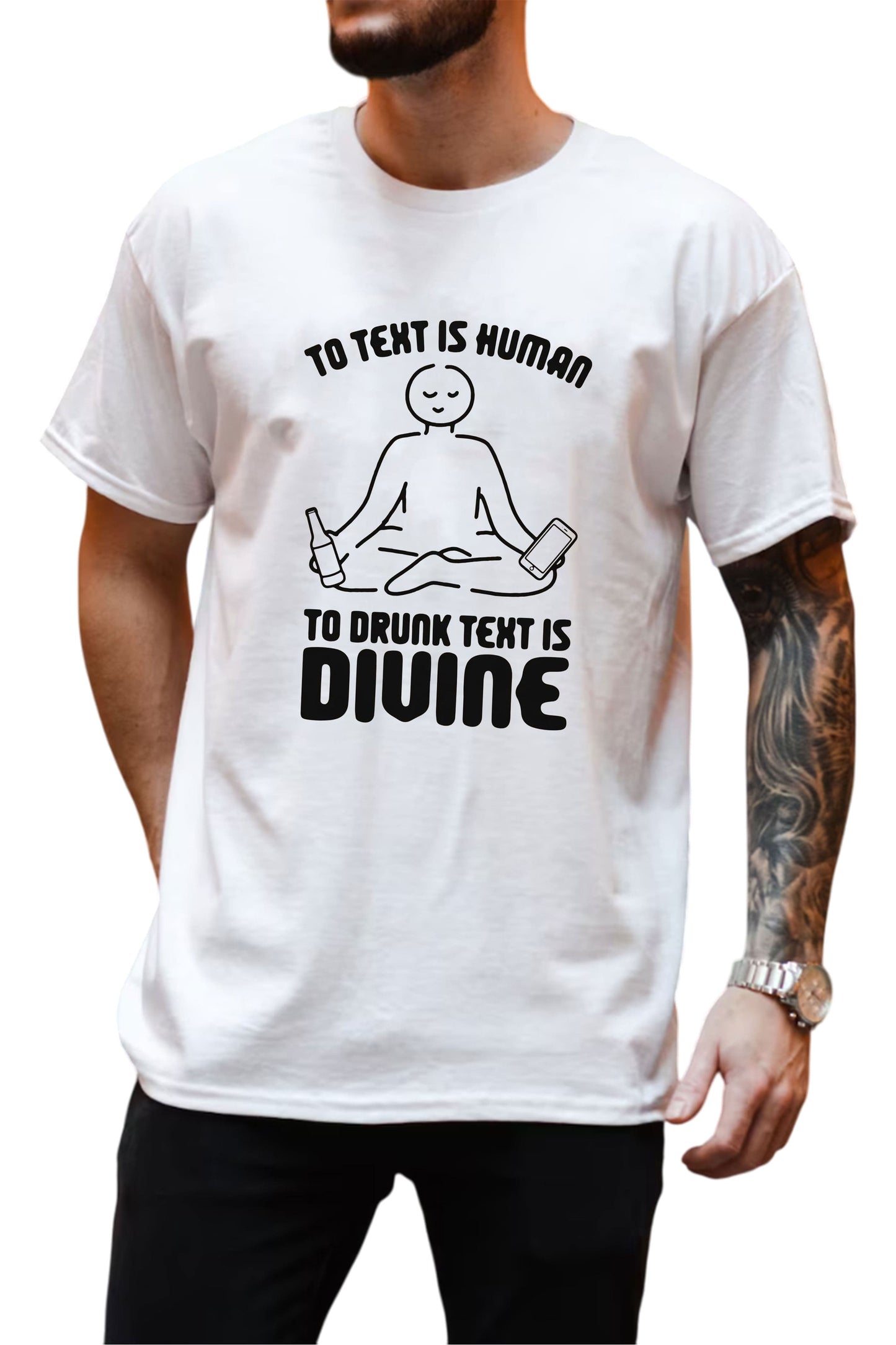 To Text is Human To Drunk Text Is Divine Shirt1