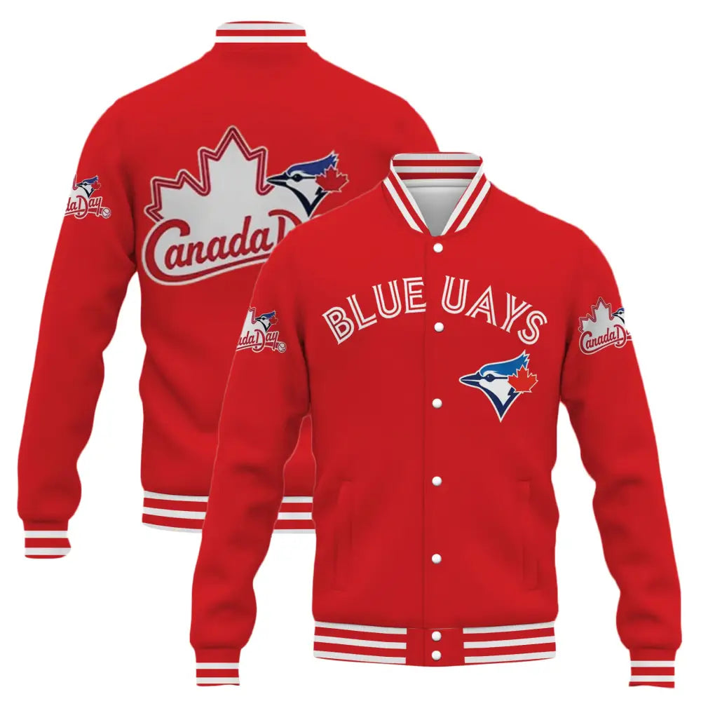 Toronto Blue Jays 2025 Major League Canada Day 2025 Jacket