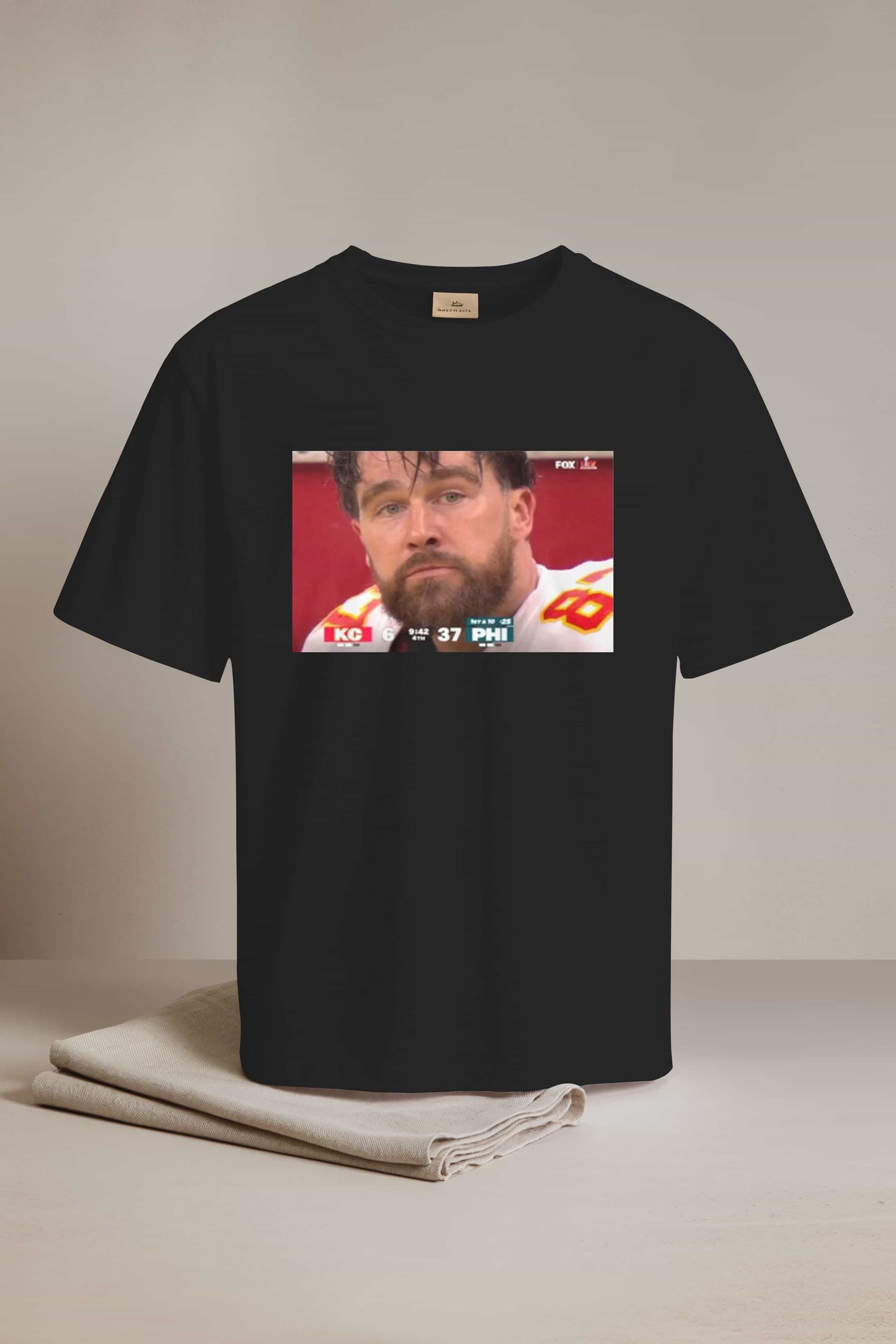 Travis Kelce Chiefs 6-37 Eagles Shirt