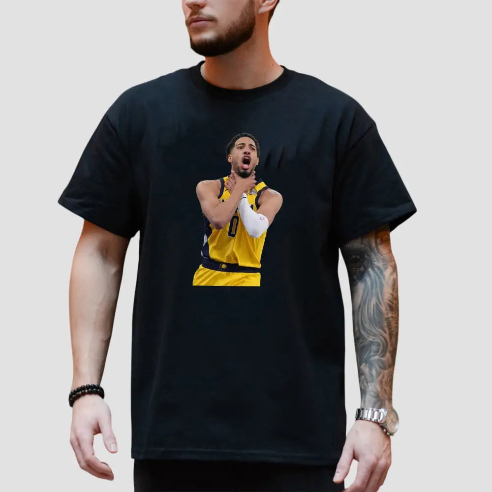 Tyrese Haliburton Celebrates Strangulation Brings Back Memories Shirt4
