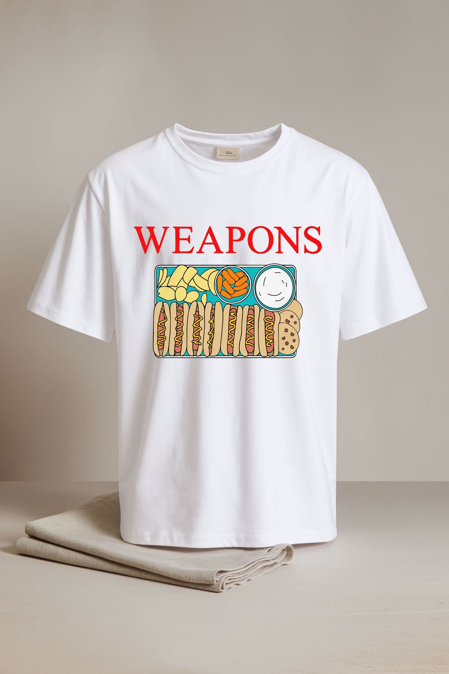 Weapons Hot Dog Shirt