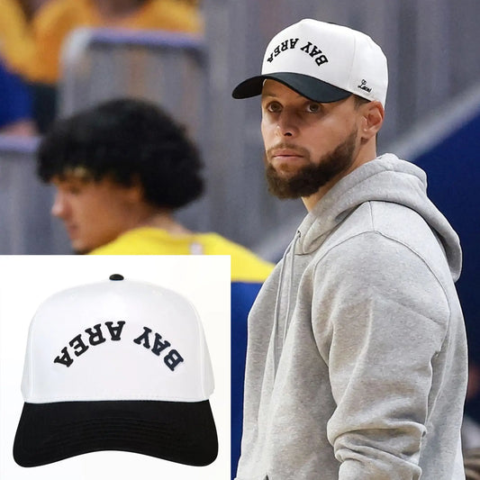 Steph Curry Wears Backward ’Bay Area’ Hat During Golden State Warriors’ Game Against Minnesota Timberwolves
