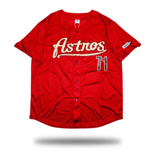 2025 Astros Josh Hader Brick Red Jersey Giveaway