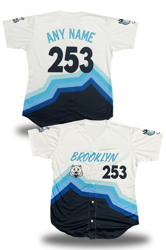 2025 Brooklyn Cyclones Polar Bear Pete Alonso 253 Jersey