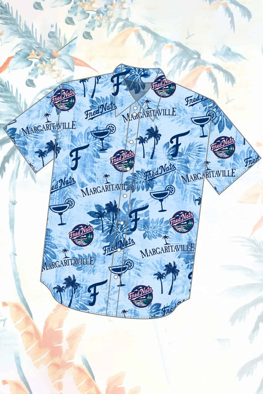 2025 Fredericksburg Nationals Margaritaville Hawaiian Shirt Giveaway