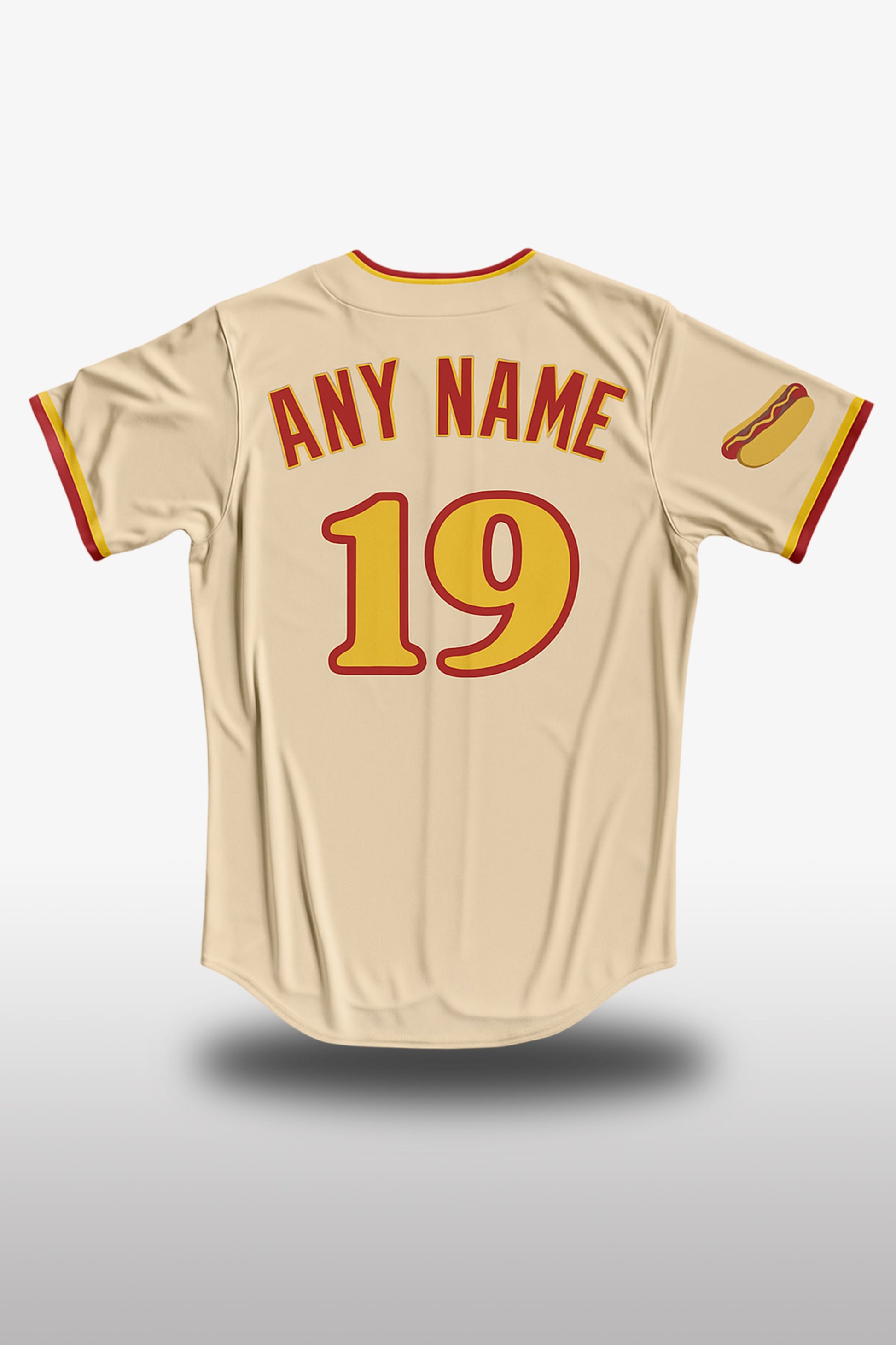 2025 Red Sox Hot Dog Themed Jersey1