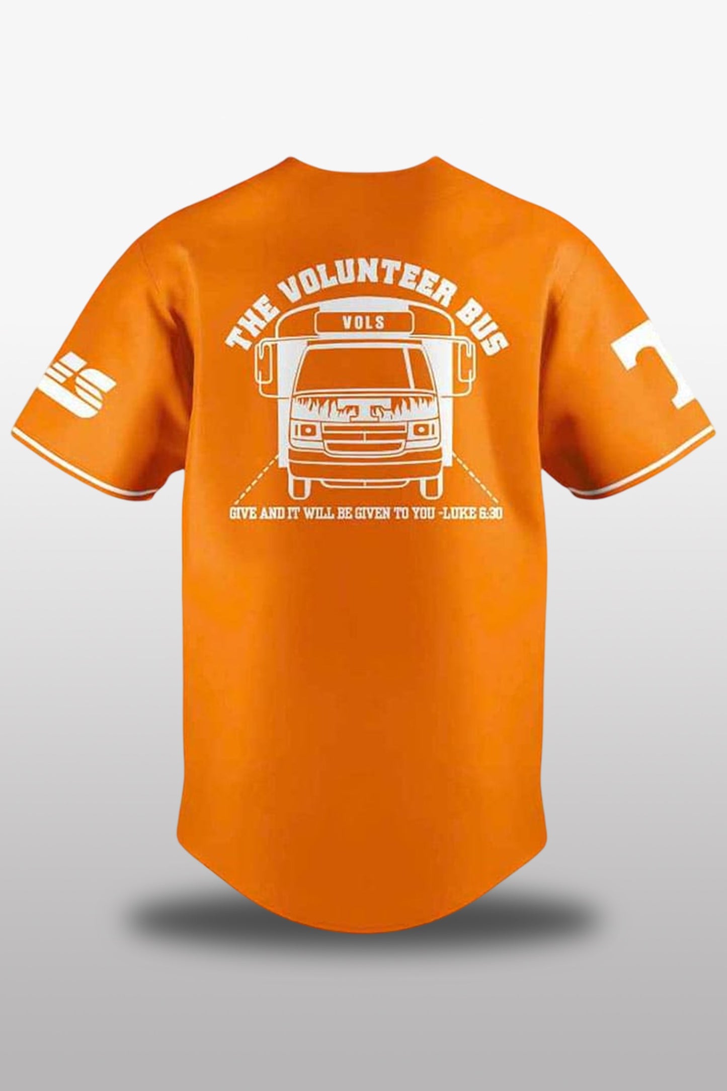 2025 Tennessee Football Team Jesus Baseball Jersey3