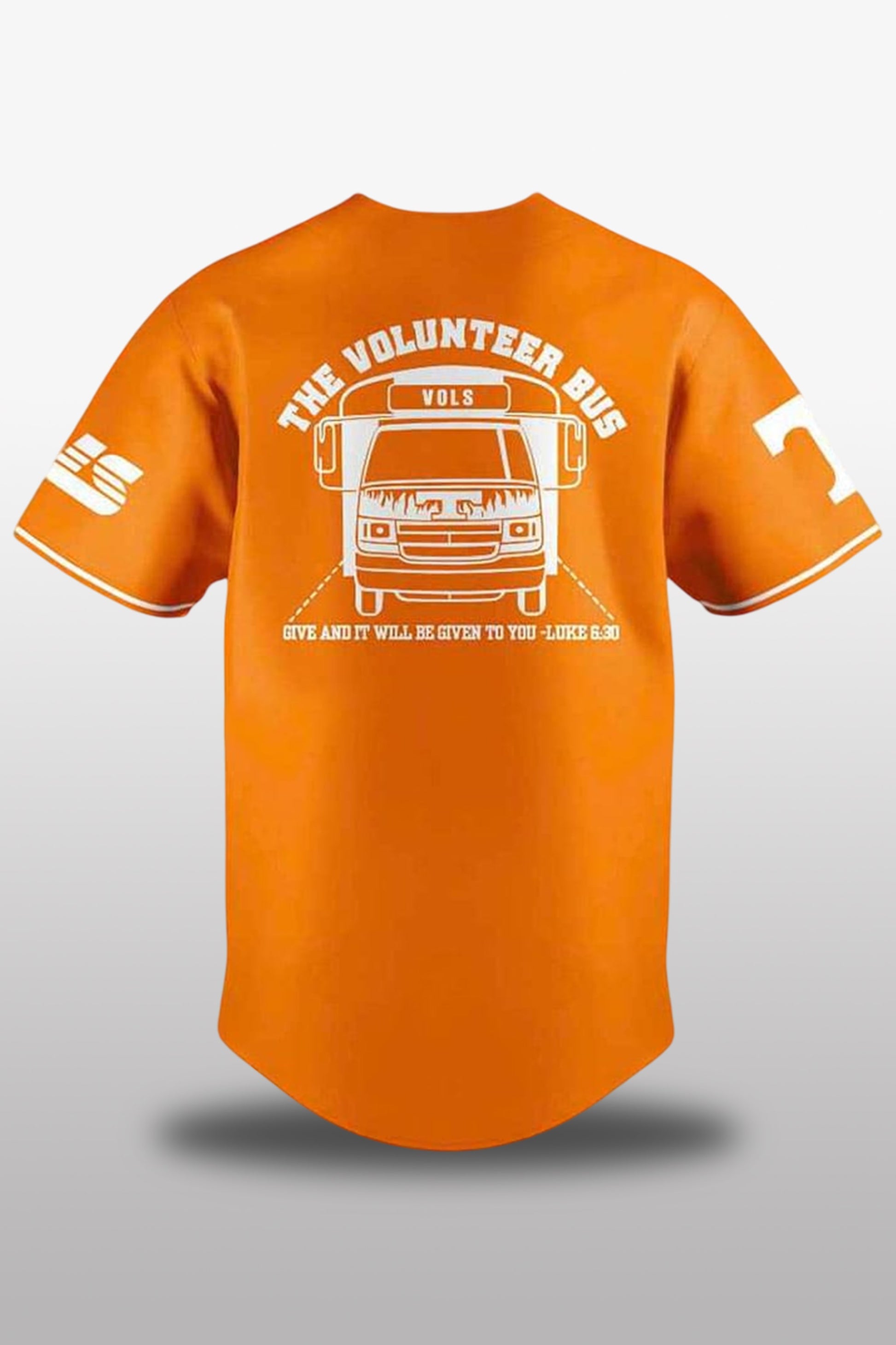 2025 Tennessee Football Team Jesus Baseball Jersey3