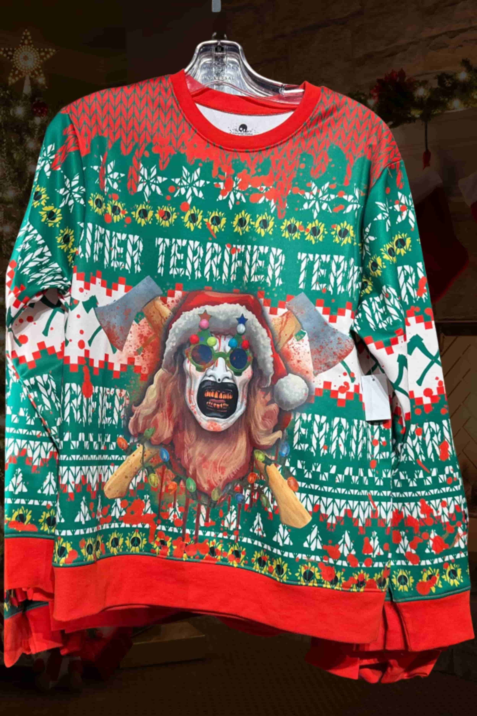 2025 Terrifier Ugly Christmas Sweater
