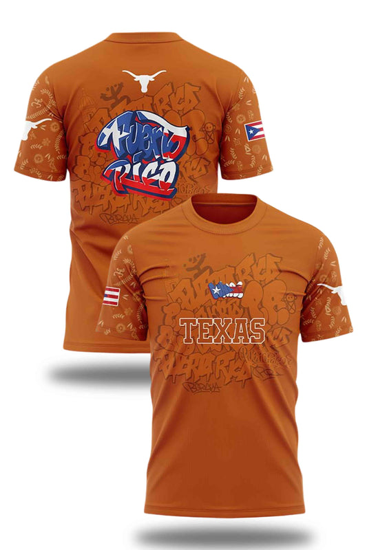 2025 Texas Longhorns Puerto Rican Heritage Shirt